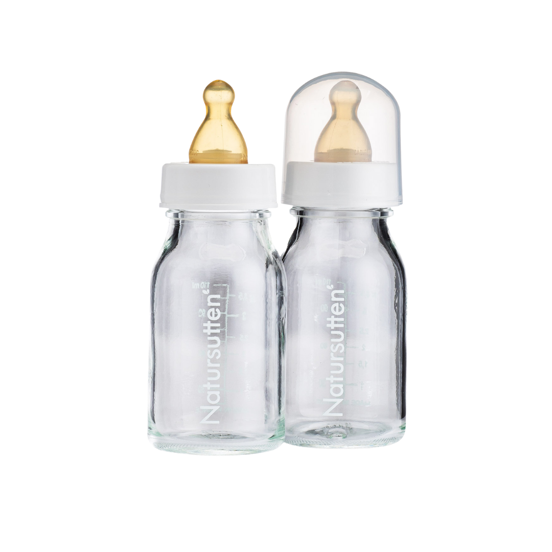 Glass Baby Bottles - Natursutten